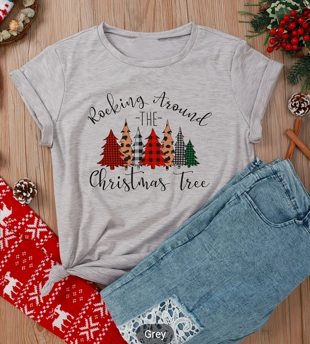 CHRISTMAS TREE TEE