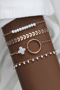 Dainty Layering Bracelet Set